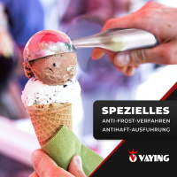  IJslepel - premium ijslepel van roestvrij staal - de ideale ijslepel portioneerder - perfecte ijscrème scoop - must-have in elk huishouden